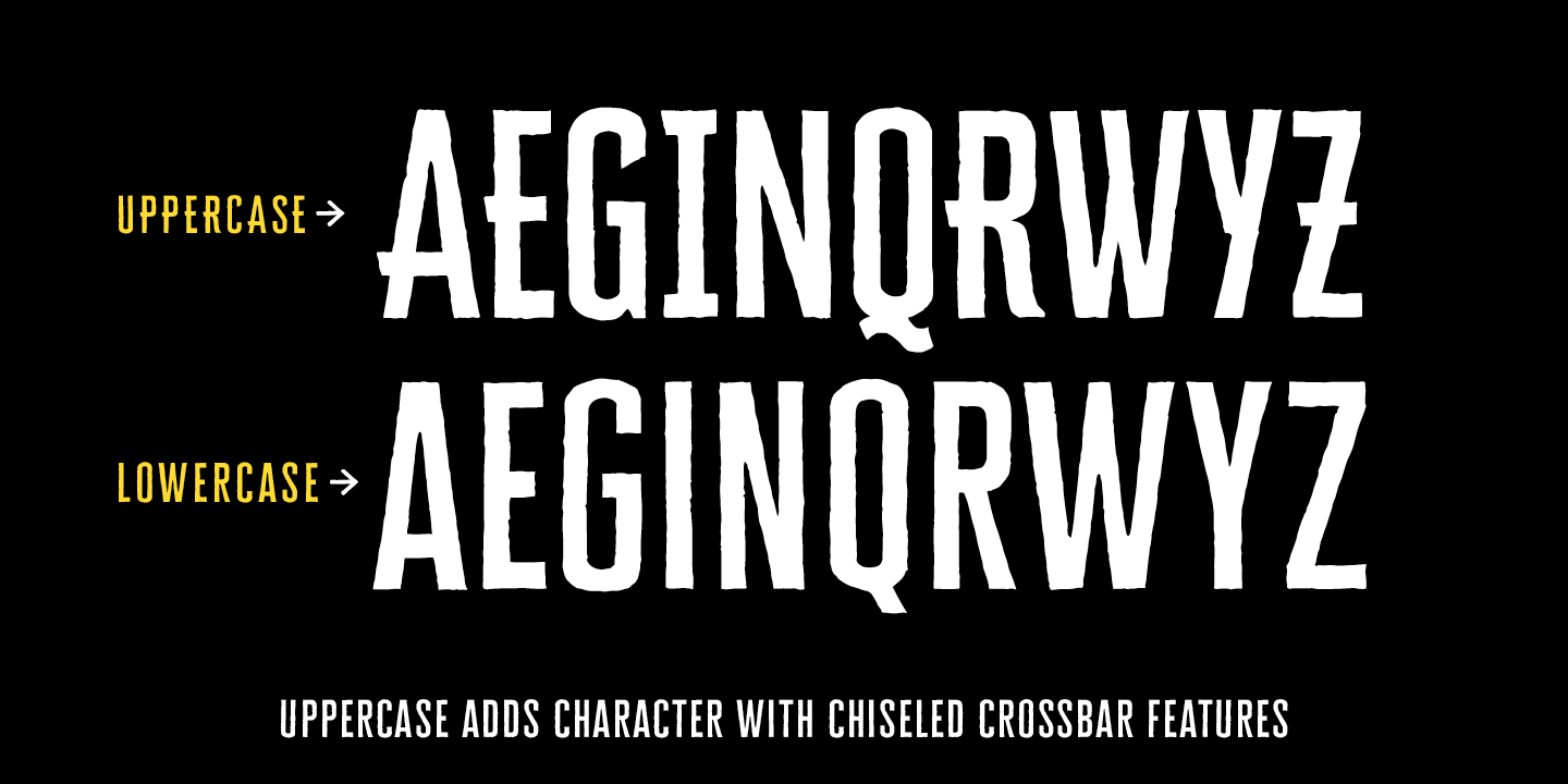 Example font Cheddar Gothic Sans Two #7